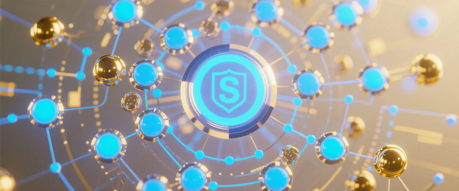 Security Network Background